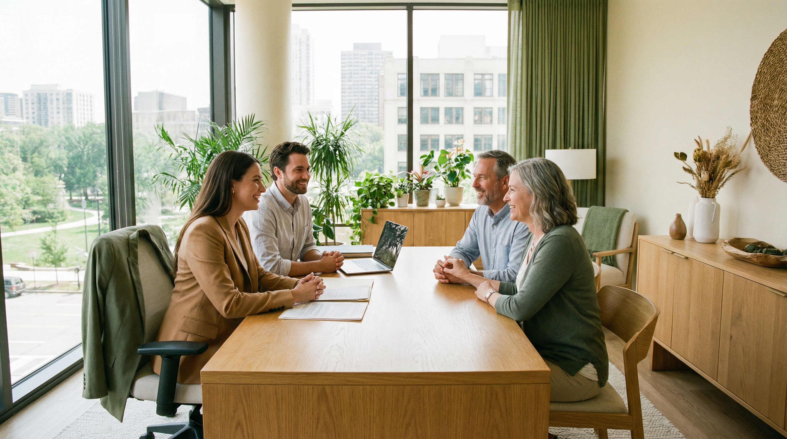 Legal consultation with clients